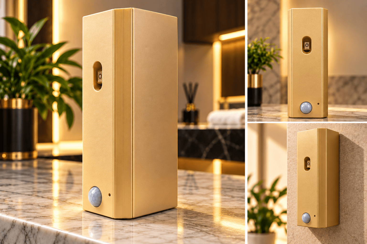 Mich Smart Air Freshener Gold
